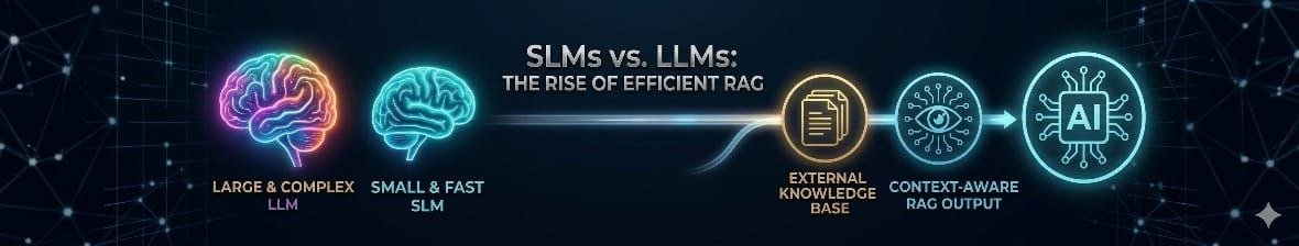 Small Language Models (SLMs) vs LLMs: The Rise of Efficient RAG Systems