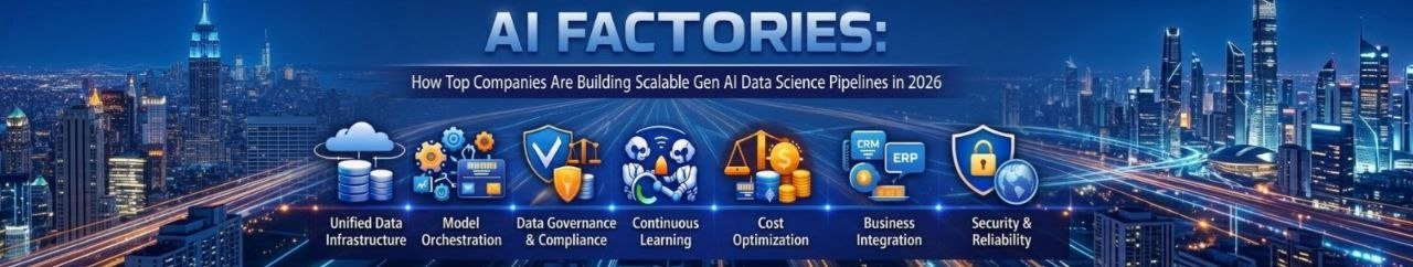 AI Factories: How Top Companies Are Building Scalable Gen AI Data Science Pipelines in 2026