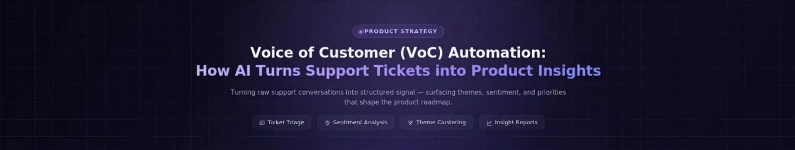 Voice of Customer (VoC) Automation